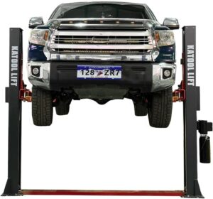 12,000 Lbs 2 Post Lift - Single Point Lock Release - Two Post Auto Car Lift